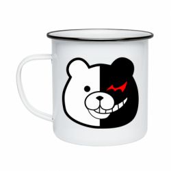 Кружка емальована Monomishka portrait - PrintSalon