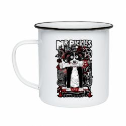 Кружка эмалированная Mr pickles the dog - PrintSalon