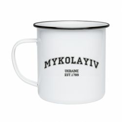 Кружка эмалированная MYKOLAYIV - PrintSalon