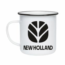 Кружка эмалированная New Holland - PrintSalon