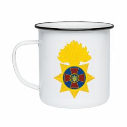 Кружка эмалированная НГУ - PrintSalon