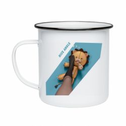 Кружка емальована Nice angle - PrintSalon