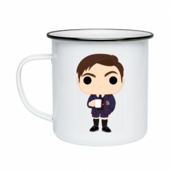 Кружка эмалированная Номер Пять Чиби - PrintSalon