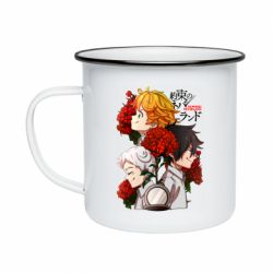 Кружка эмалированная Обещанный Неверленд арт - PrintSalon