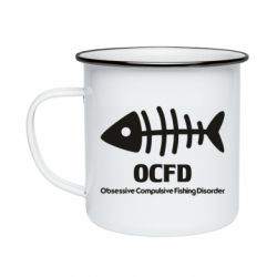 Кружка эмалированная OCFD - PrintSalon