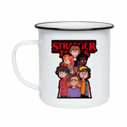 Кружка эмалированная ОСД Друзья вместе - PrintSalon