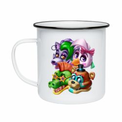 Кружка эмалированная Персонажи FNAF