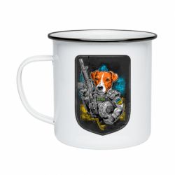 Кружка эмалированная Пес Патрон арт - PrintSalon