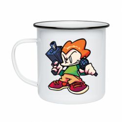 Кружка эмалированная Pico