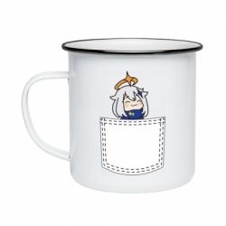 Кружка эмалированная Pocket Paimon - PrintSalon