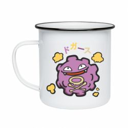 Кружка эмалированная Pokemon Koffing - PrintSalon