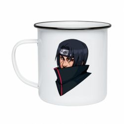 Кружка емальована Portrait of Itachi - PrintSalon