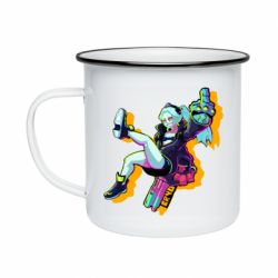 Кружка емальована Rebecca - PrintSalon