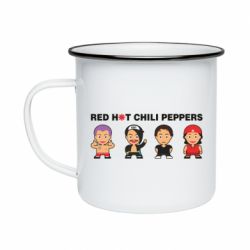 Кружка эмалированная RHCP Chibies - PrintSalon