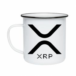 Кружка эмалированная Ripple XRP - PrintSalon