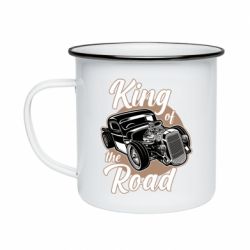 Кружка эмалированная Road King - PrintSalon
