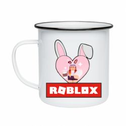 Кружка эмалированная Roblox Bunny Girl Skin-PrintSalon Кружка эмалированная Roblox Bunny Girl Skin