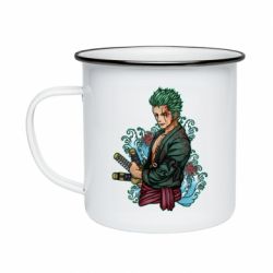 Кружка эмалированная Ророноа Зоро - PrintSalon