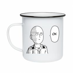 Кружка эмалированная Saitama ok - PrintSalon