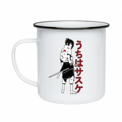 Кружка эмалированная Sasuke Art - PrintSalon