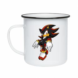 Кружка эмалированная Shadow the hedgehog - PrintSalon