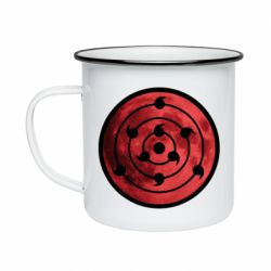 Кружка емальована Sharingan moon - PrintSalon