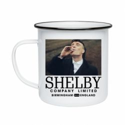 Кружка эмалированная Shelby company limited - PrintSalon