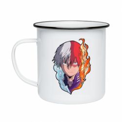 Кружка емальована Шото Тодорокі  арт - PrintSalon