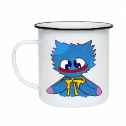 Кружка эмалированная Shy Huggy