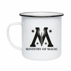 Кружка эмалированная Символ министерства магии - PrintSalon