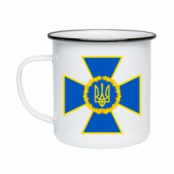 Кружка эмалированная Символ СБУ - PrintSalon