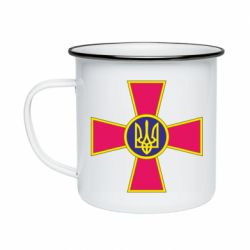 Кружка эмалированная Символ ВСУ - PrintSalon