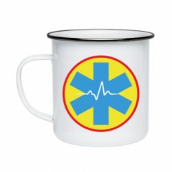 Кружка эмалированная Скорая помощь - PrintSalon