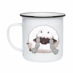Кружка эмалированная Sleeping Wooloo - PrintSalon