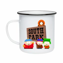 Кружка эмалированная South Park - PrintSalon