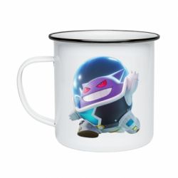 Кружка эмалированная Space suite Gengar - PrintSalon