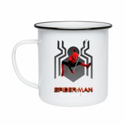 Кружка эмалированная Spiderman No Way Home web - PrintSalon