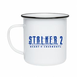 Кружка эмалированная Stalker 2 Heart Of Chernobyl Logo - PrintSalon