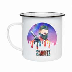 Кружка эмалированная Standoff art