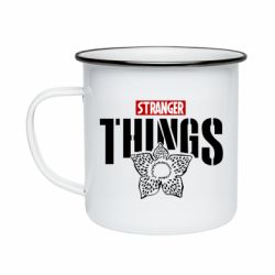 Кружка эмалированная Stranger Things. - PrintSalon