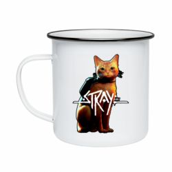 Кружка эмалированная Stray main character - PrintSalon