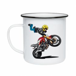 Кружка эмалированная Stunt - PrintSalon