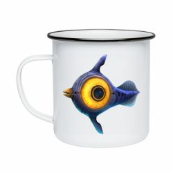 Кружка эмалированная Subnautica Peeper - PrintSalon