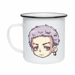 Кружка эмалированная Takashi Mitsuya chibi - PrintSalon