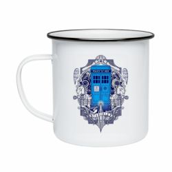 Кружка емальована Tardis - PrintSalon