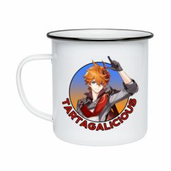 Кружка эмалированная Tartagalicious - PrintSalon