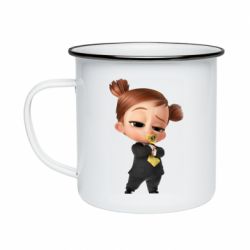 Кружка эмалированная The Boss Baby 2 Girl - PrintSalon