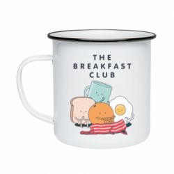 Кружка эмалированная The breakfast club - PrintSalon
