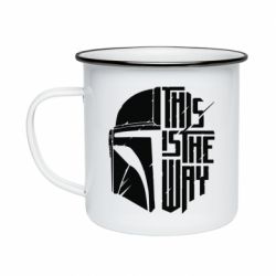 Кружка емальована This Is The Way - PrintSalon