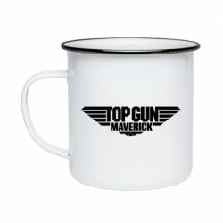 Кружка емальована Top Gun Maverik - PrintSalon